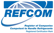 air con for schools Refcom logo